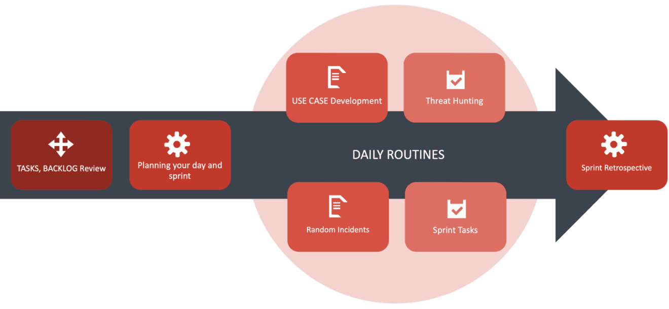 Aegis daily operational process